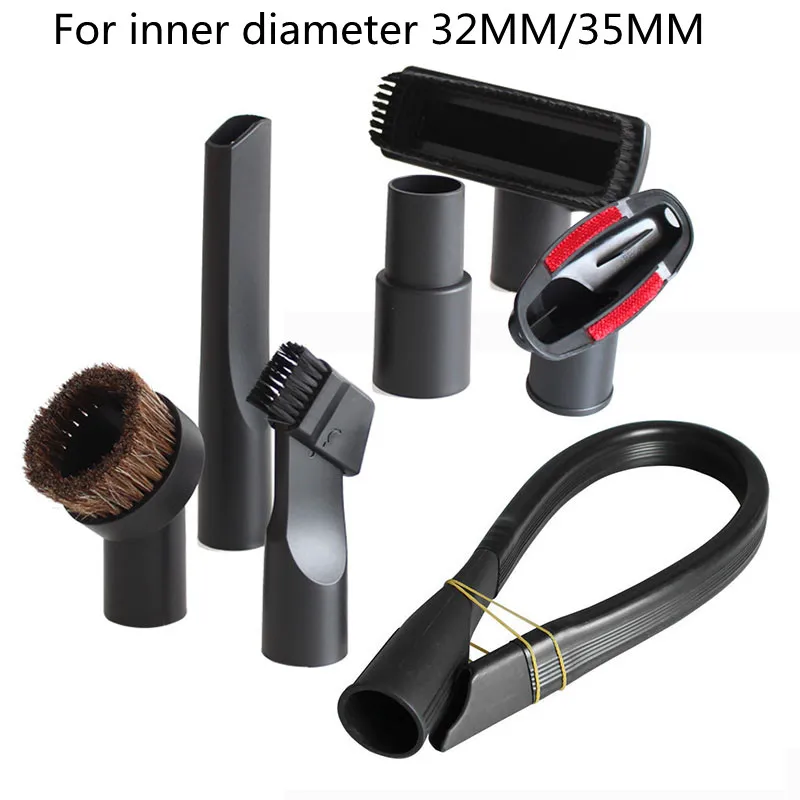 

7 In 1 Vacuum Cleaner Brush Nozzle Kit For Inner Diameter 32MM/35MM Vacuum Cleaner House Cleaning Tool Parts