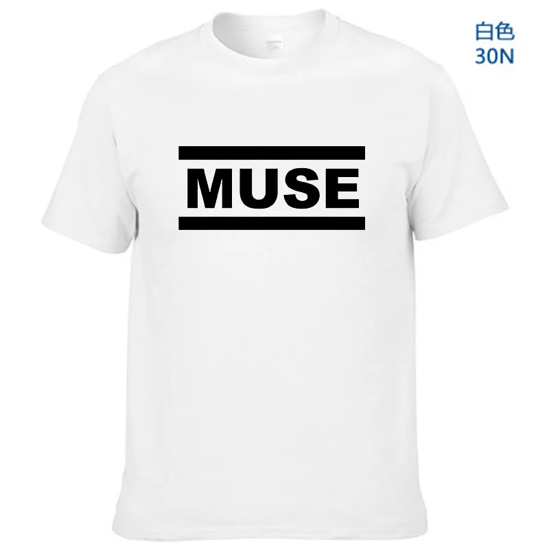Мужские футболки Muse футболка muse летние хлопковые с коротким рукавом топы