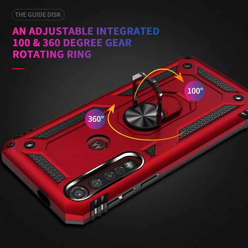 Роскошный бронированный противоударный чехол для телефона Motorola MOTO G7 G8 Play Plus P40