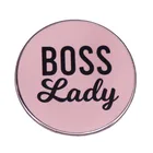 Женская Брошь-значок с феминистской девушкой