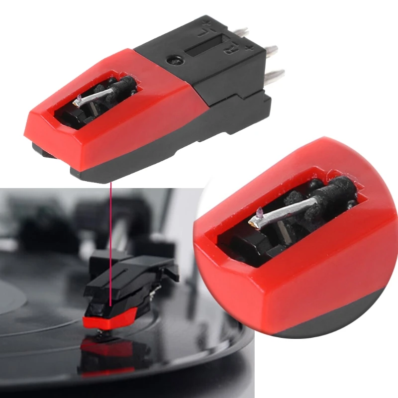 

Gramophone Record Magnetic Cartridge Stylus With LP Vinyl Needle Kit Universal