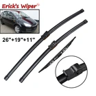 Щетки стеклоочистителя Erick's для Ford C-Max MK1 2003-2010, 26 + 19 + 11 дюймов