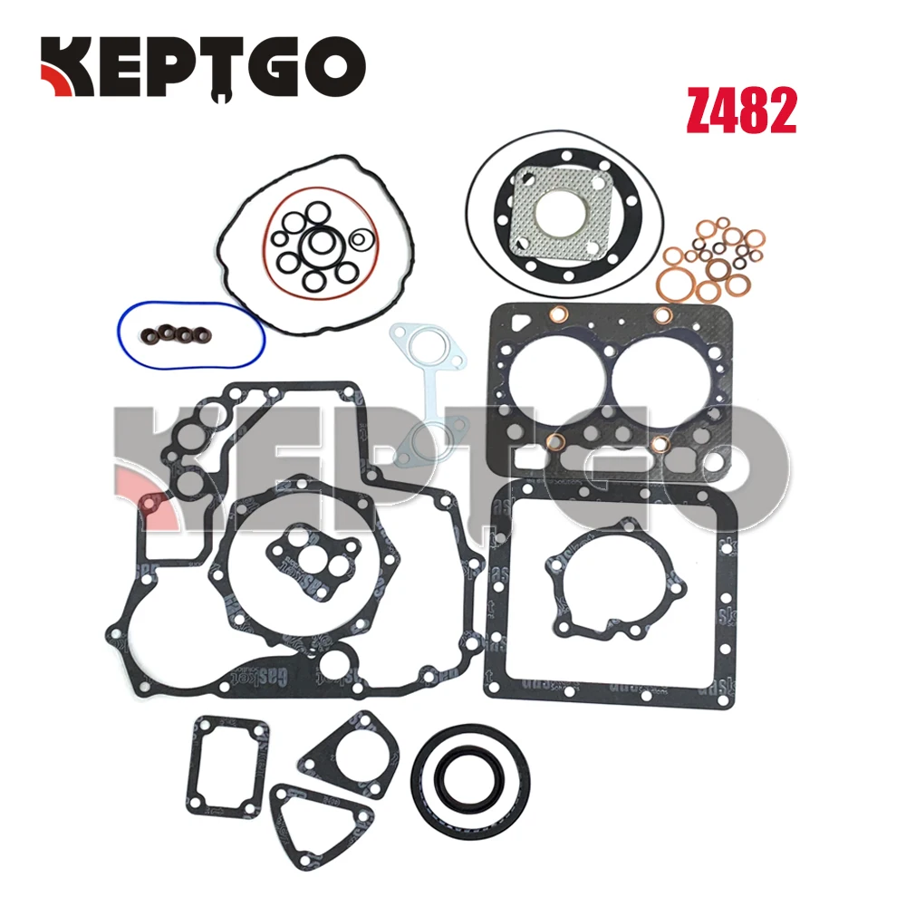 Новый полный комплект прокладок Z482 для двигателя Kubota T1600H трактора 16853-99355
