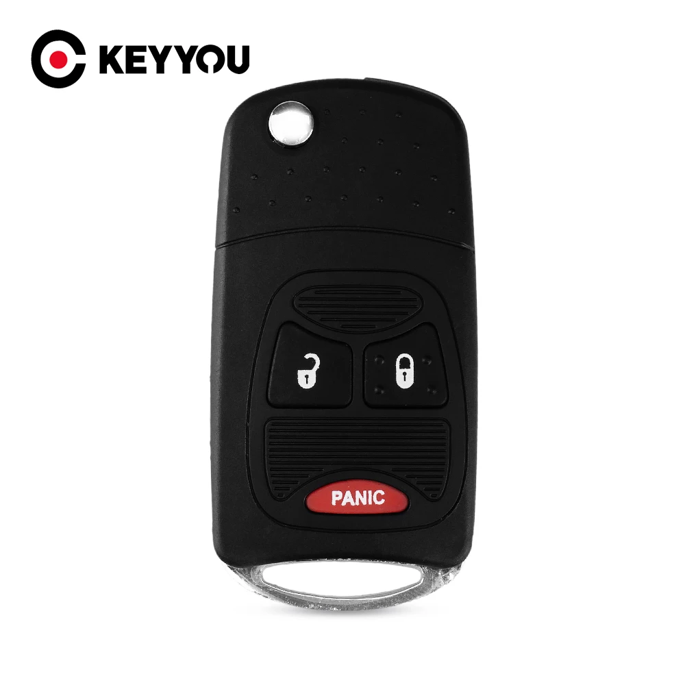 Запасной чехол KEYYOU для Chrysler Jeep Dodge Ram 1500 Caliber Nitro 2500 3500|shell replacement|shell keyshell case |