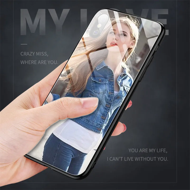 Настенные Фото картины под заказ Чехол из закаленного стекла для телефона iPhone 6 6S