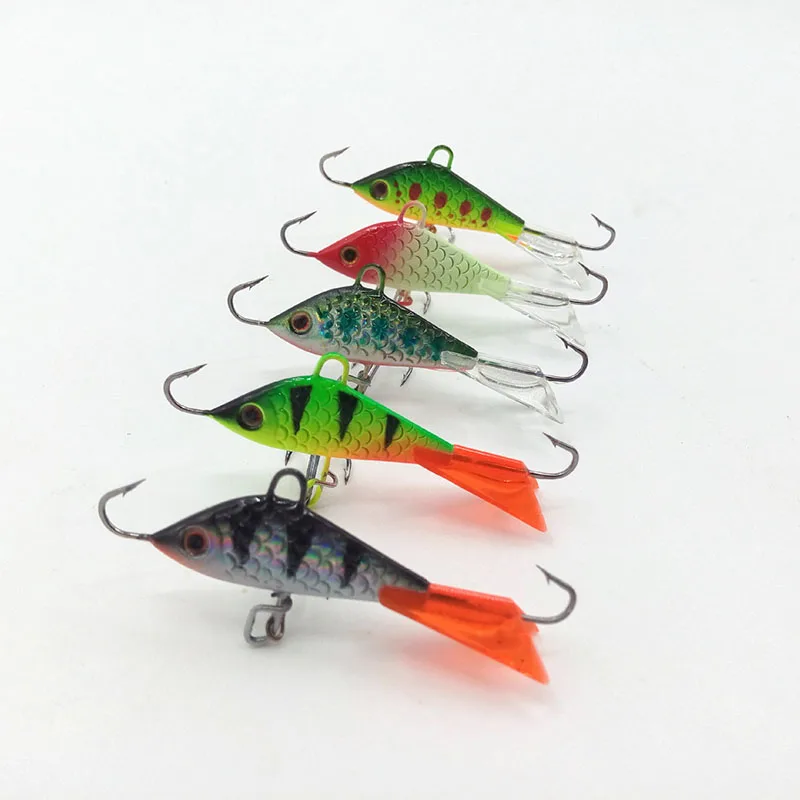 1 шт. качественная зимняя ледяная приманка 50 мм 7 5 г рыболовная искусственная для