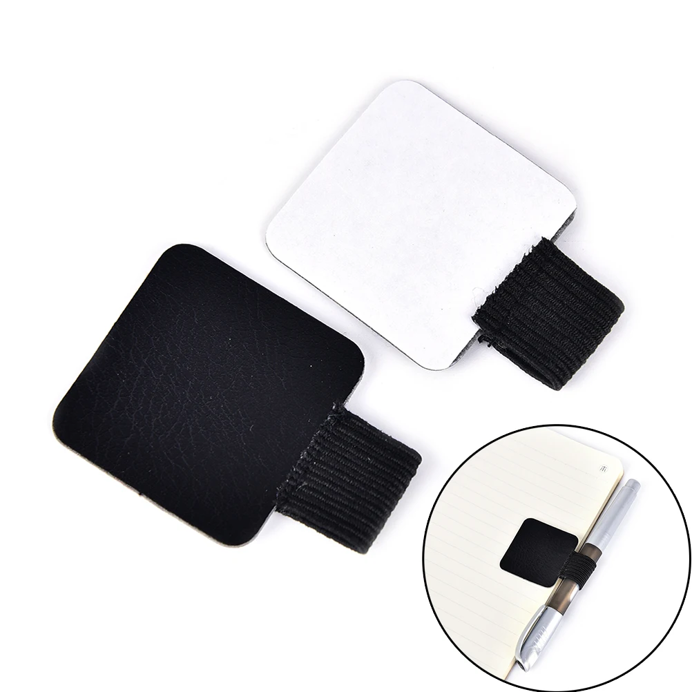 

Self-adhesive Leather Pen Holder Pencil Elastic Loop for Notebooks, Journals, Clipboards 1pcs Pen clips