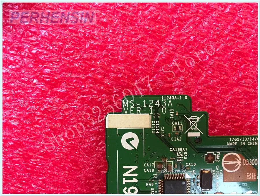 

FOR MSI FOR Notebook Wind12 U230 MS-1243 SD READER WLAN BOARD MS-1243A