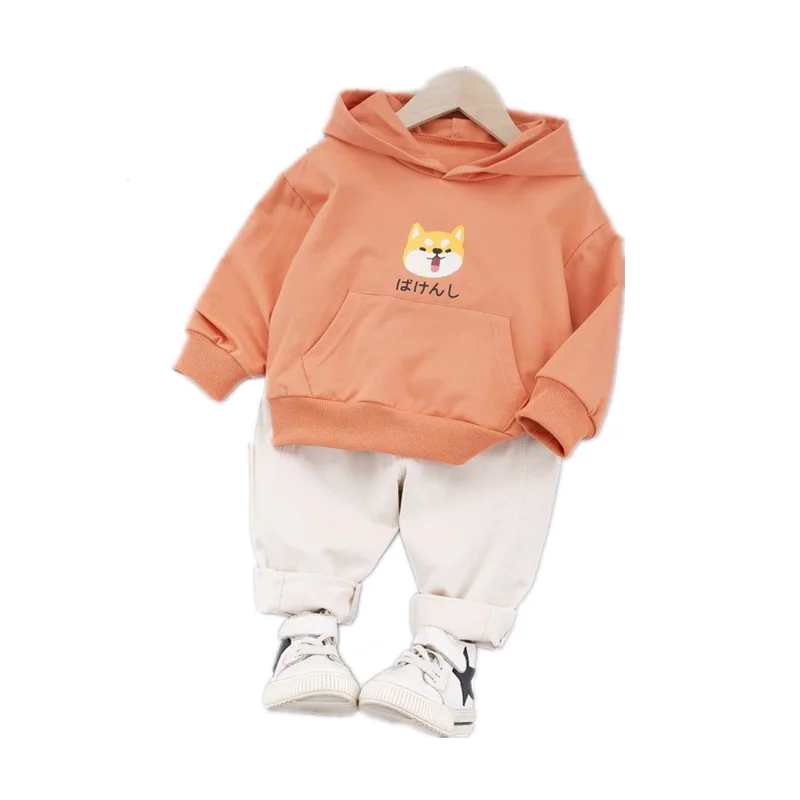 Комплект детской одежды для мальчиков и девочек на весну осень Повседневный