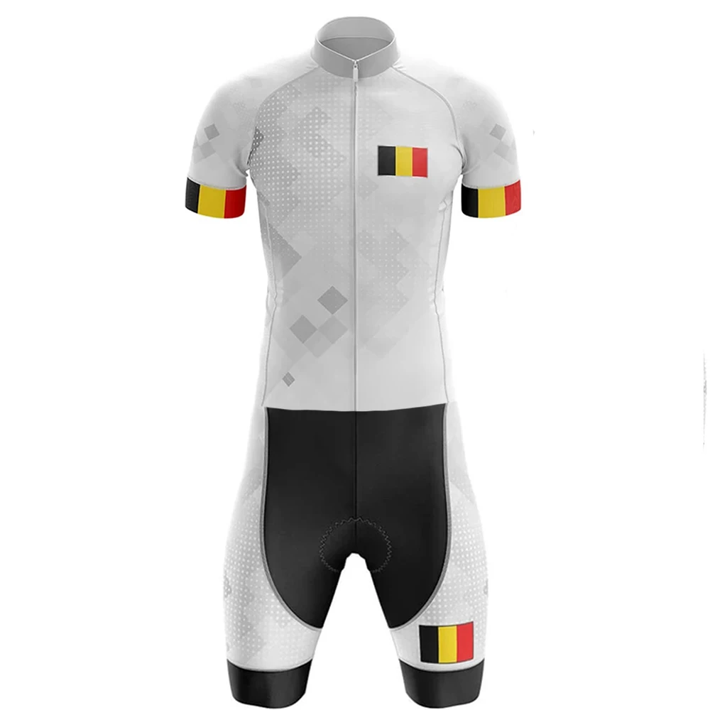 2021 Бельгия ropa ciclismo hombre Велосипеды скафандр быстросохнущие облегающий костюм