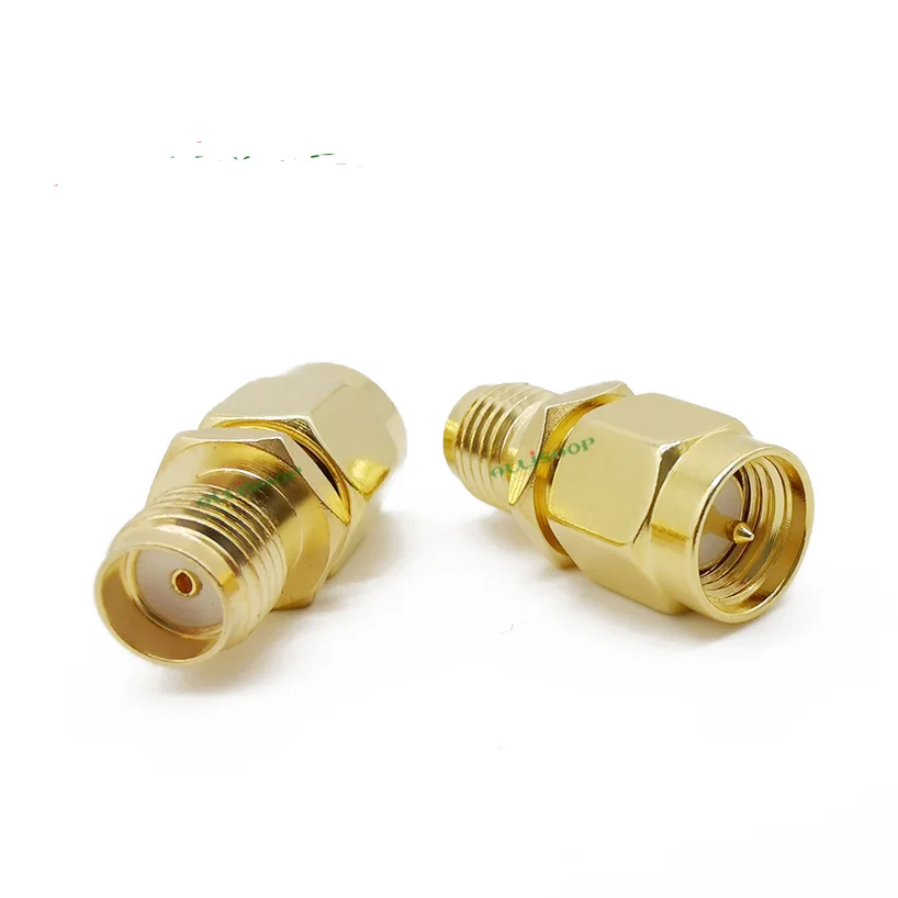 Коаксиальный коаксиальный переходник RF 1/2/5 шт. разъем SMA штекер-гнездо RP SMA-штекер