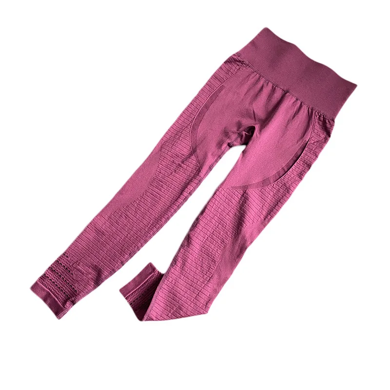 

Women Fitness Seamless Knitting Elastic Sports Legging High Waist Yoga Pant Quick Dry Gym Squat Running Butt Lifting Leggings