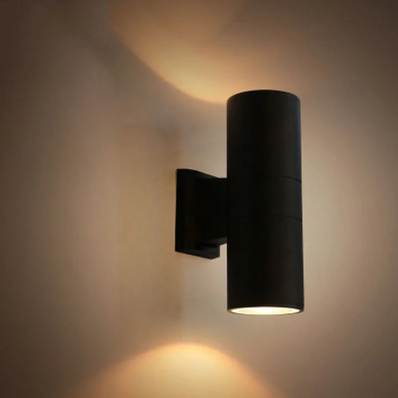 Креативная уличная Водонепроницаемая настенная лампа современный простой