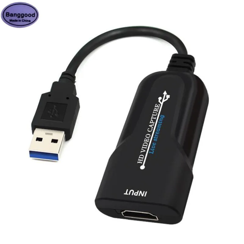 

Карта видеозахвата K004 USB 3,0, совместимая с HDMI, коробка для записи игр, коробка для записи в реальном времени для записи PS4, DVD, HD-камеры