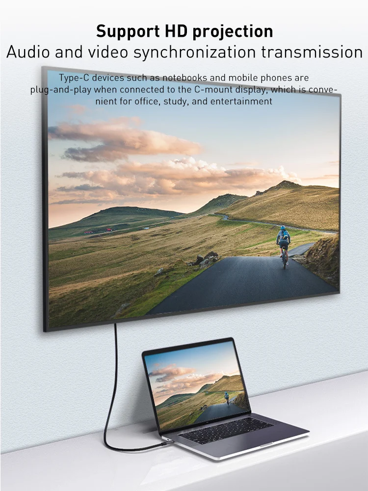 

5A Type C Cable USB 3.1 Gen2 10Gbps USB C To USB C 100W Fast Charge Cord With 4K Video Output Cables For MacBook/SAMSUNG