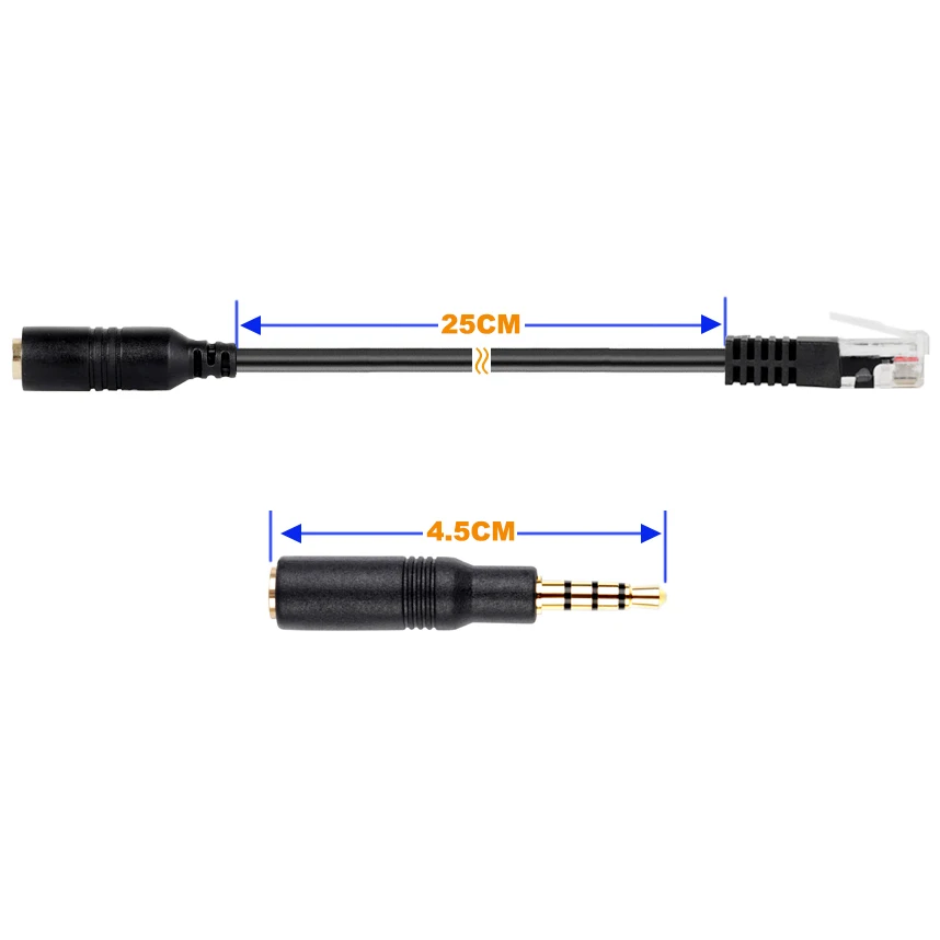 VoiceJoy 3 5 мм гарнитура для смартфона с разъемом RJ9 Rj10 RJ22 телефонов AVAYA 2400 к адаптеру