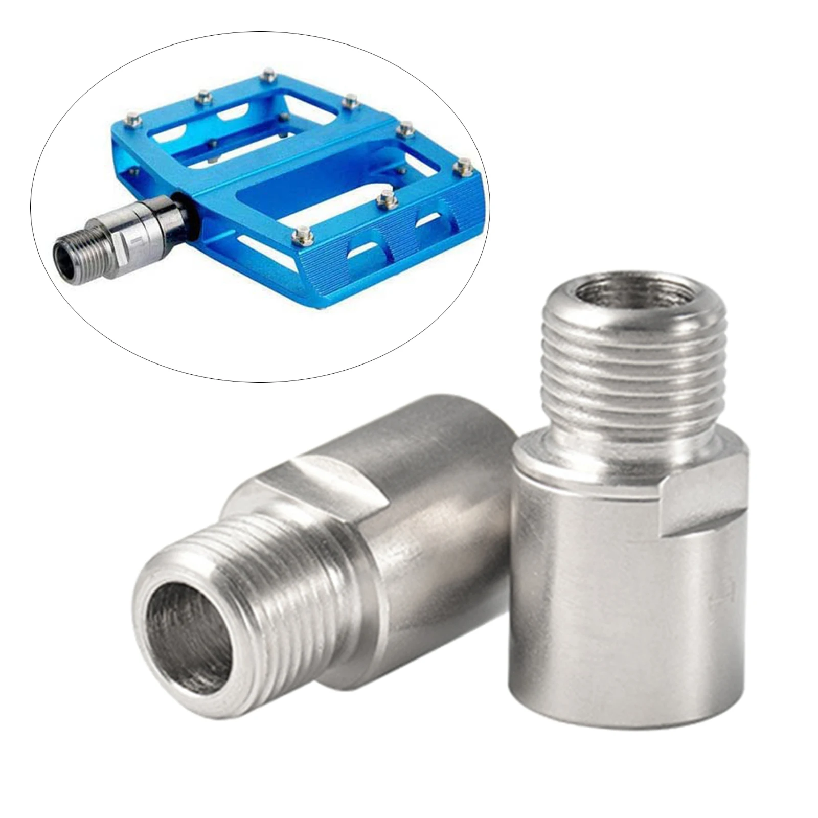 

Bicycle Pedal Extender 9/16 Inch Thread 20mm for Road MTB Pedals