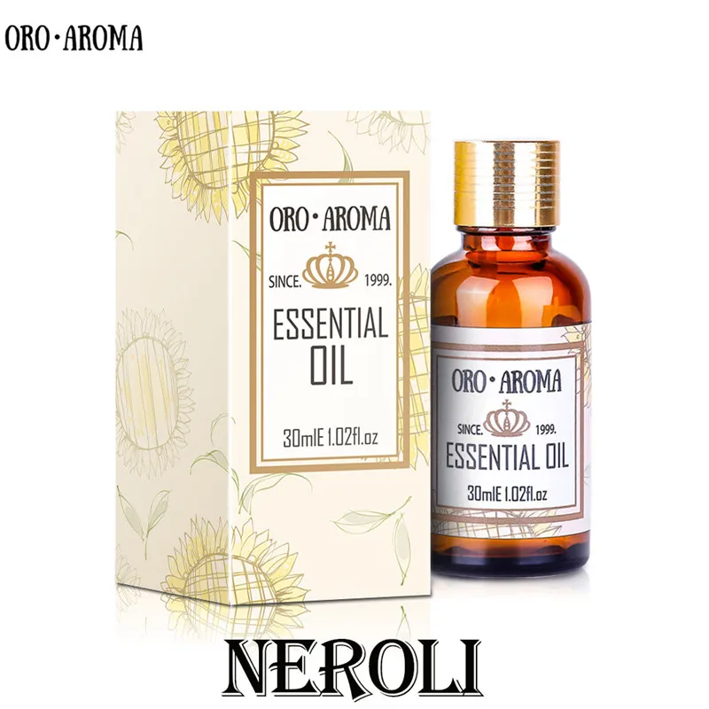 Известный бренд oroaroma натуральное масло Neroli Отбеливающее увлажняющее