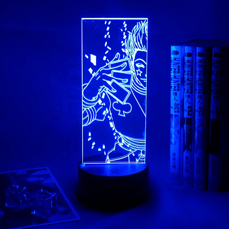 

Gon and Killua Figure 3d Night Light for Kid Bedroom Decor Lighting Child Gift HxH TABLE LAMP Anime Hunter X Hunter Nightlight