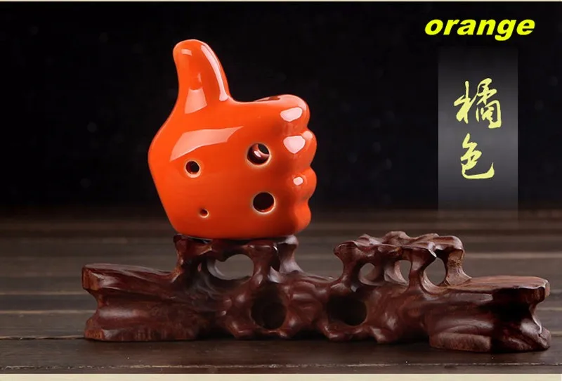 6 отверстий ocarina мультфильм лягушка серия ocarina флейта духовые Музыкальные инструменты Флейта Zelda Керамическая Флейта для детей игрушка ocarina