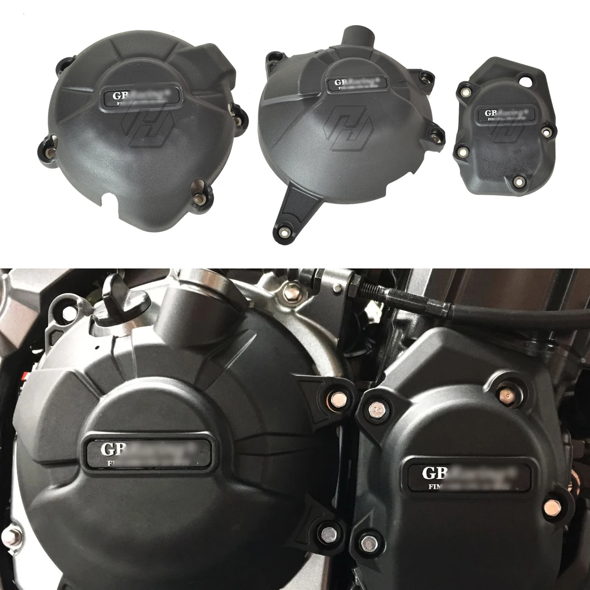 Защита двигателя мотоцикла водяной насос крышка комплект чехол для GB Racing Kawasaki NINJA Z900