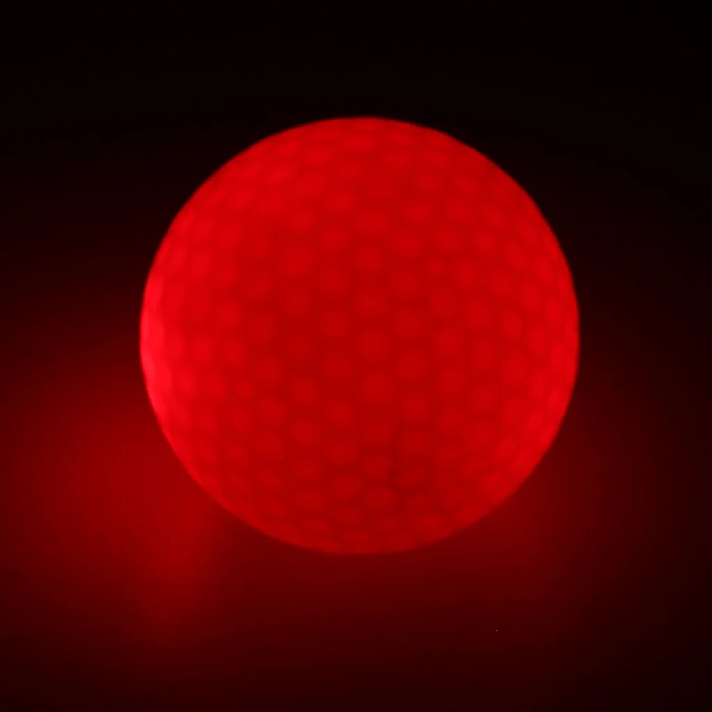 

Glow In Dark LED Light Up Golf Ball Official Size Tournament Ball