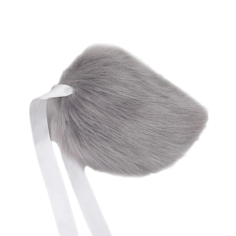

CPDD Cosplay Furry Animal Rabbit Ears Hair Hoop with Heart Lolita Costume Cosplay Headpiece for Halloween Party Decoration