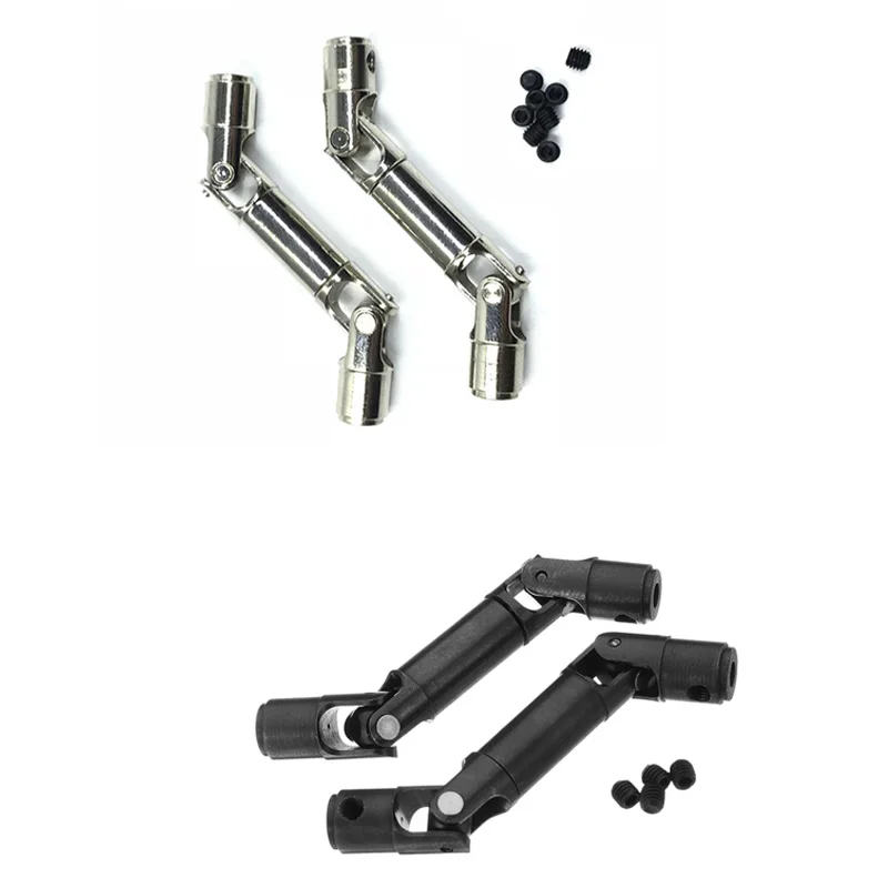 

New 2PCS Upgrade Metal Driving Shaft for WPL HengLong 1/16 RC Car Parts Crawlers Truck