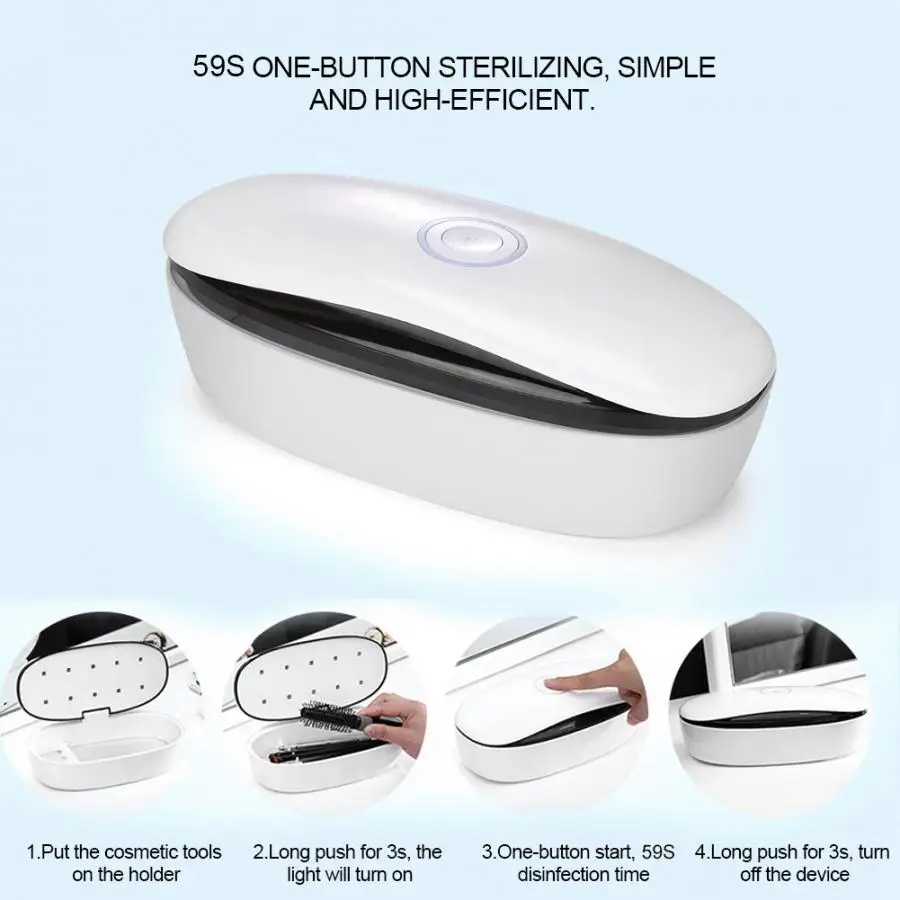 Набор инструментов для УФ-дезинфекции ногтей стерилизатор 59s