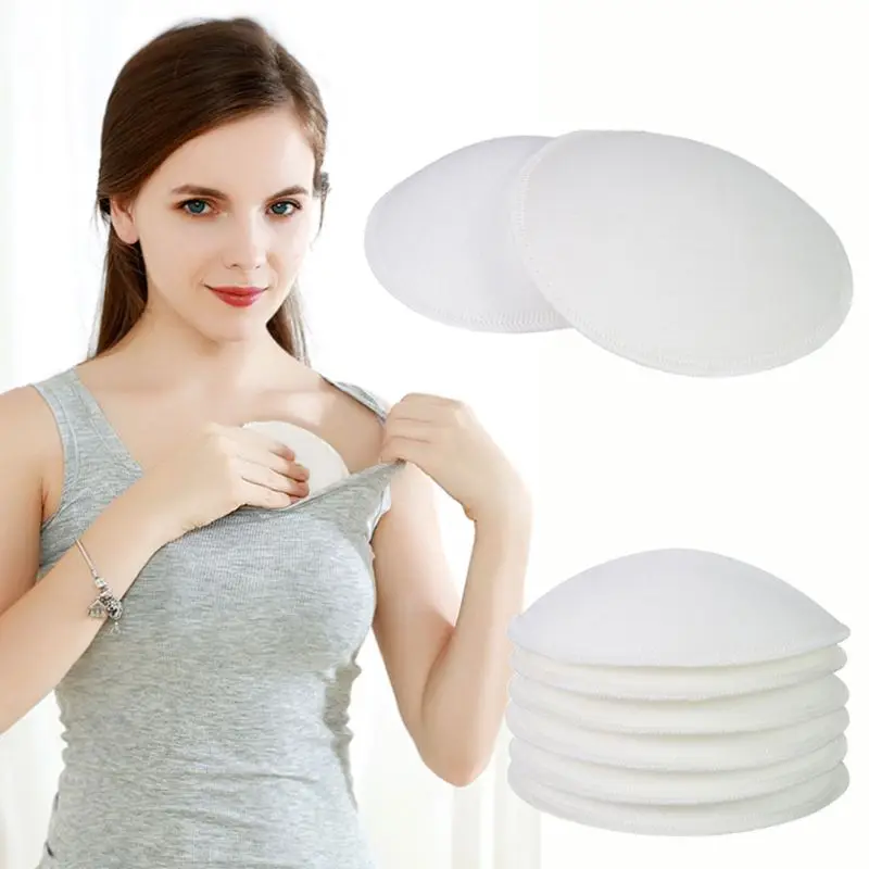 Reusable Breast Pads Nursing Washable Pad Baby Breastfeeding Accessory Feeding Anti-overflow | Мать и ребенок