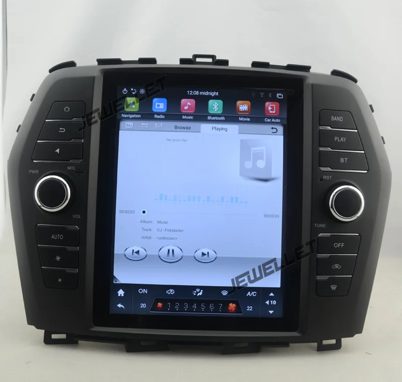 Автомобильный GPS-навигатор tesla style 6-ядерный экран 10 4 дюйма android 9 0 для Nissan Maxima 2016-2018