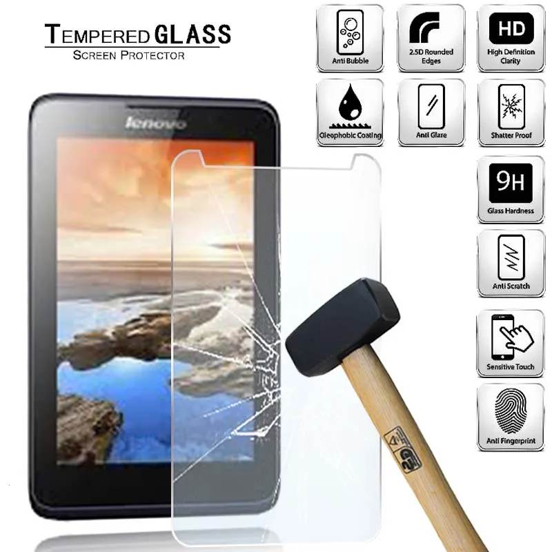 Защитное закаленное стекло для планшета Lenovo Tab A7 50 A3500 7 0 Incn Tablet Взрывозащищенная