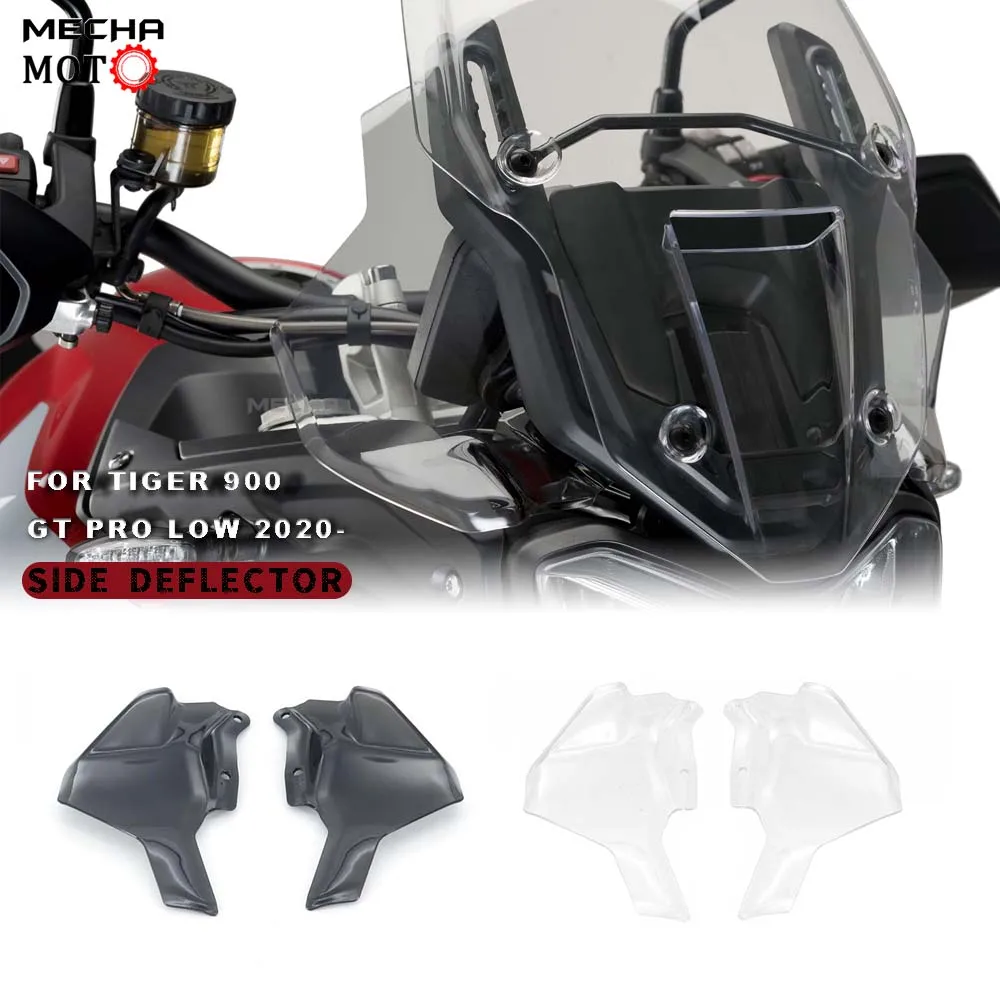 

Upper Deflectors For TIGER900 TIGER 900 GT PRO 2020 2021 Windshield Windscreen Plate Side Panels Front Wind Deflector