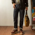 511XX-0001A прочтите описание! Невымытые джинсы, цвета индиго, 14 Унций