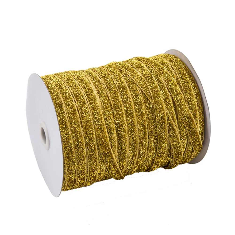 Эластичный шнур лента для волос веревка 1 см 45 м тяжелая Растяжка Швейное Ремесло