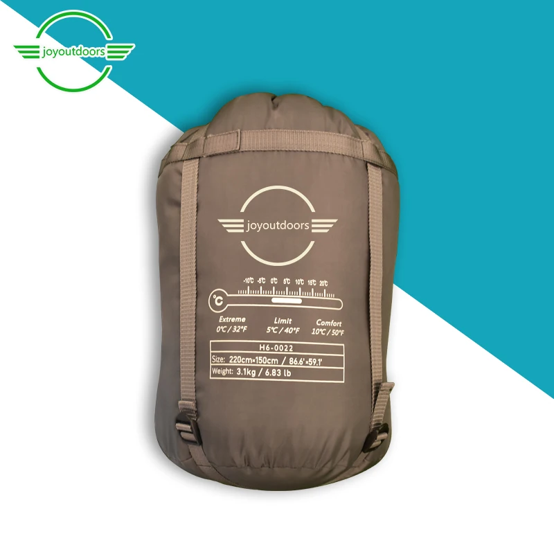 

Mixed Color Double Camping Sleeping Bag Waterproof Warm Comfortable Outdoor Adventure Wild Bedding Adult Children Family Bag