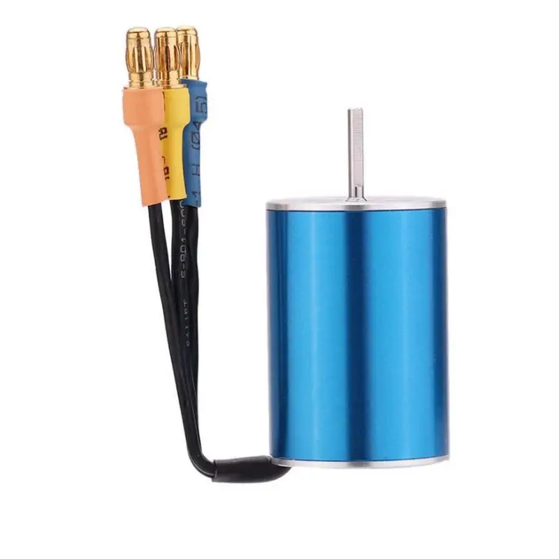 2435 4800KV 4P Бессенсорный двигатель с 25A бесщеточный ESC для 1/16 1/18 автомобиль грузовик |