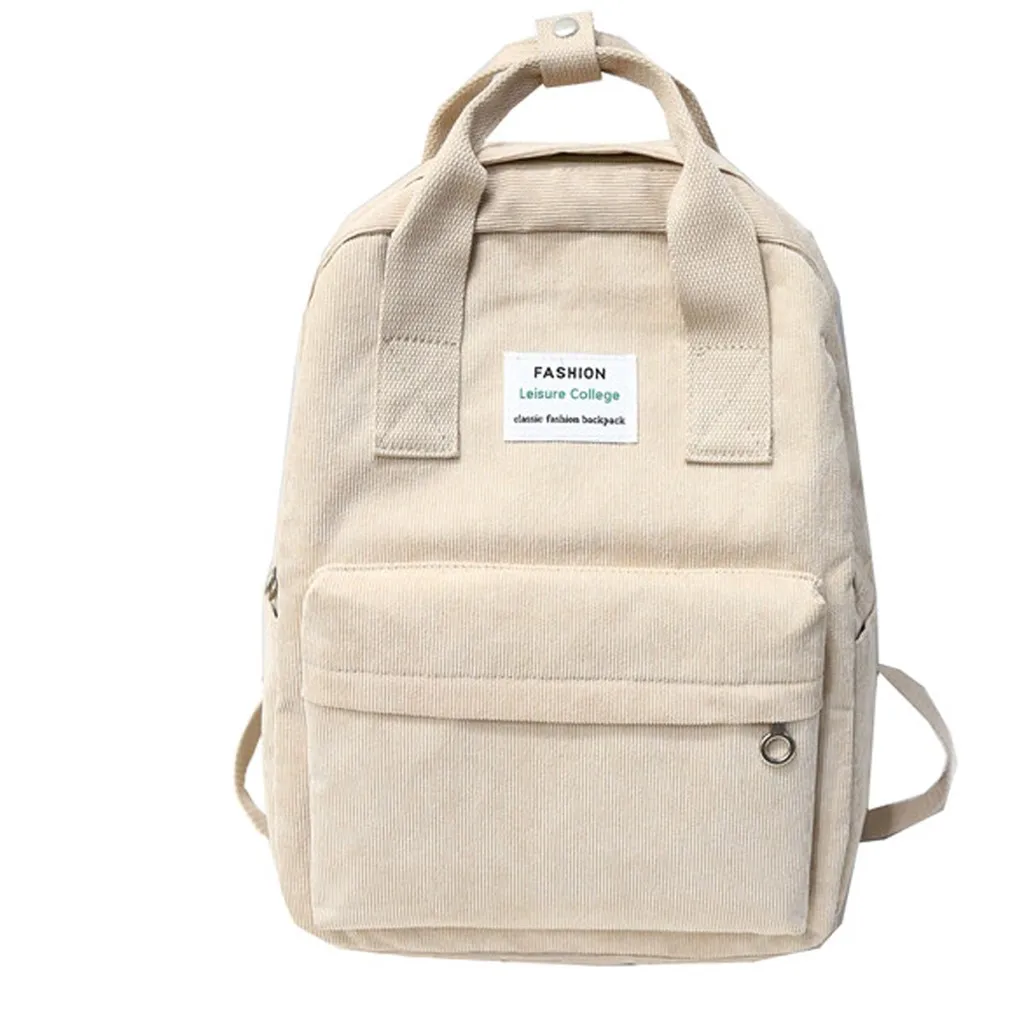 2020 женский рюкзак школьная сумка Студенческая летняя парусиновая на плечо