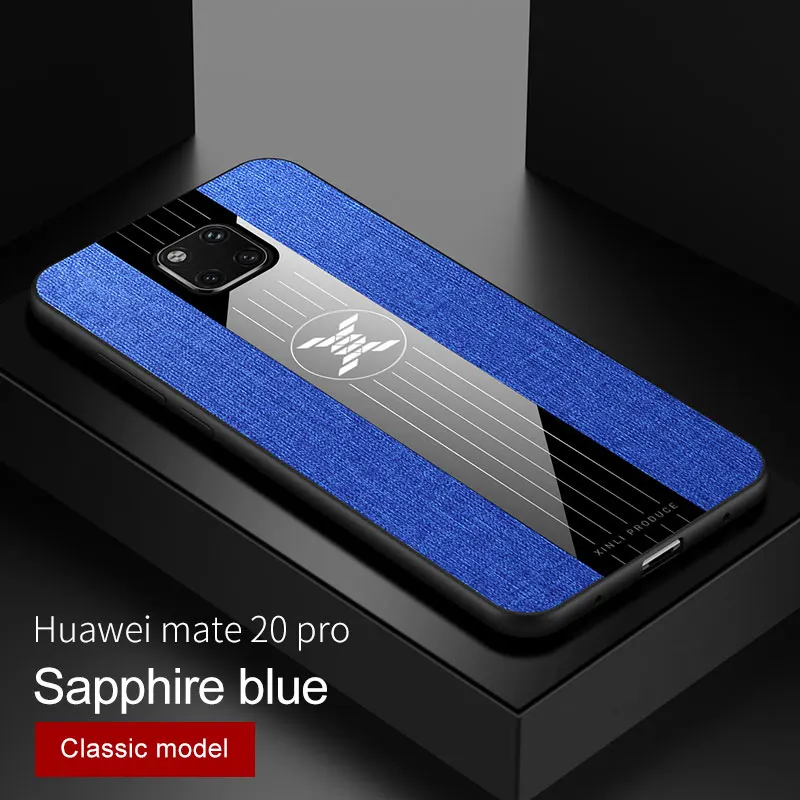 blue Мягкий Силиконовый противоударный бампер huawei mate 20 Pro Чехол магнитный автомобильный держатель кольцо задняя крышка для huawei mate 20X чехол для телефона чехол s - Цвет: blue