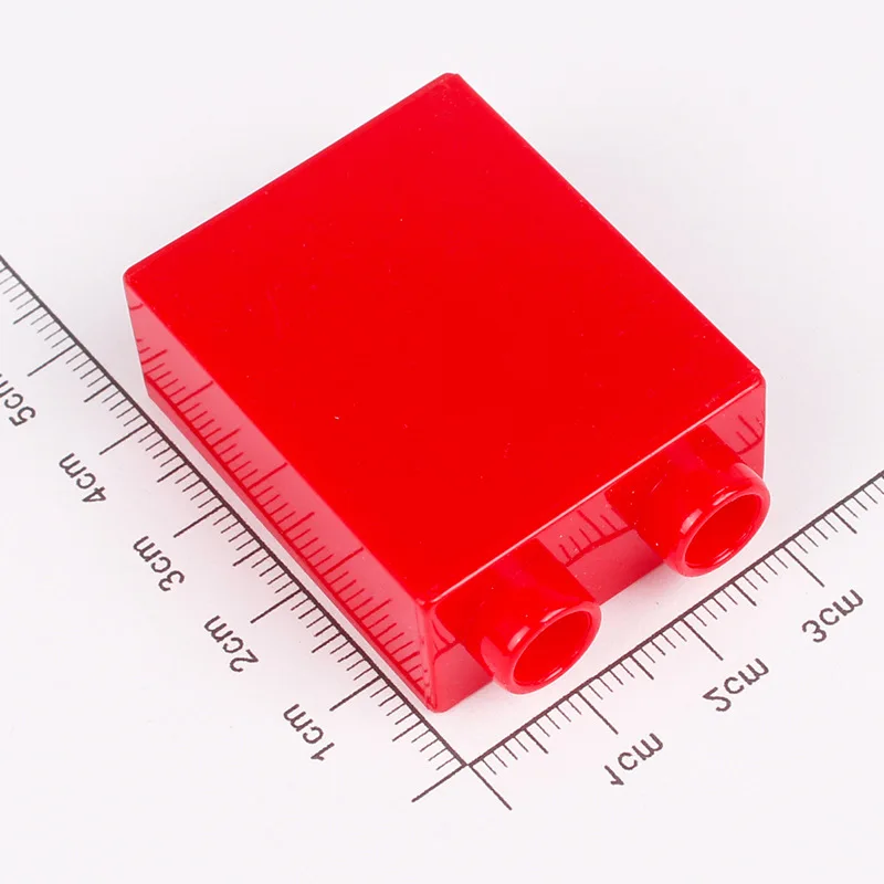 

10Pcs Big Building Blocks Accessories Compatible Large Bricks Sets Children Kid 1*2 Dots Smooth Plastic MOC DIY Educational Toy