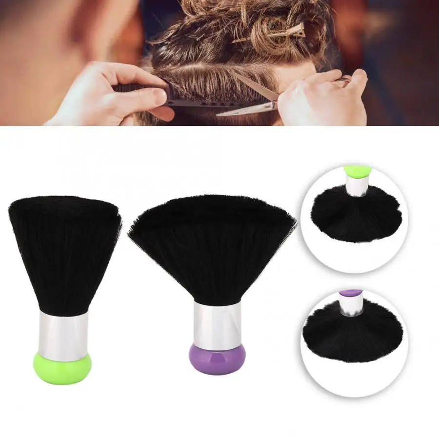 Портативная щетка для чистки волос из мягкого волокна удаления на шее и лице