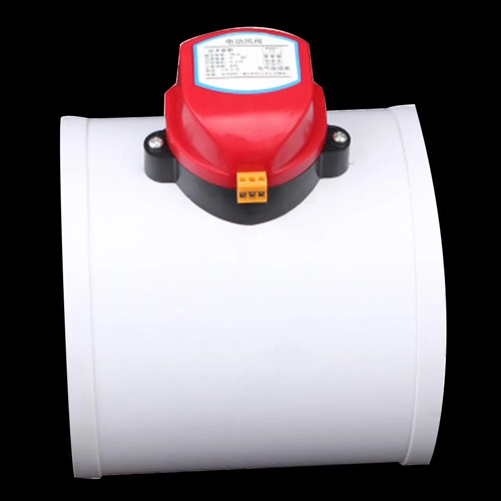 Пластиковая Демпферная заслонка HVAC Электрический воздушный воздуховод