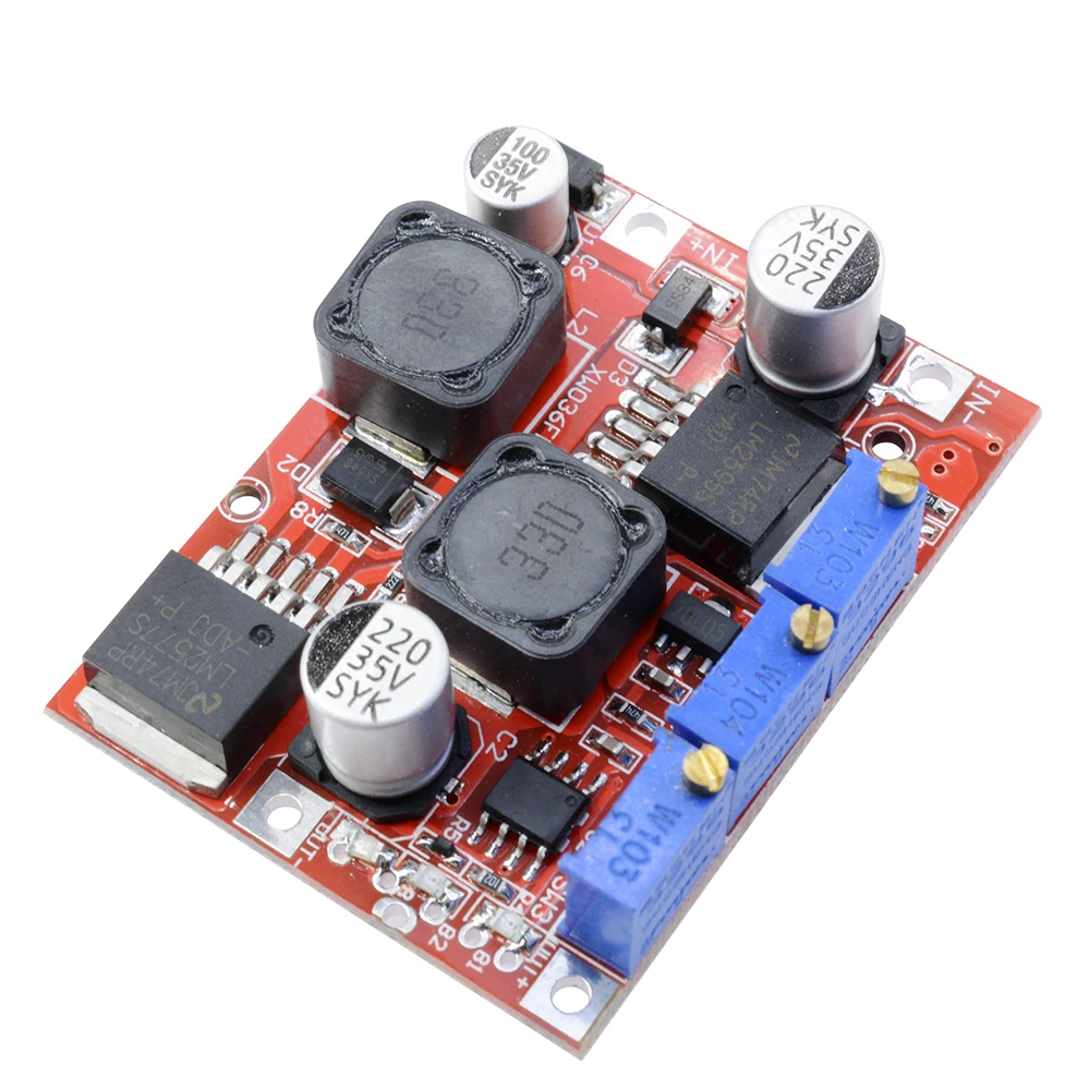LM6019 DC-DC шаг вверх-вниз модуль автоматического солнечных панелей Boost бак