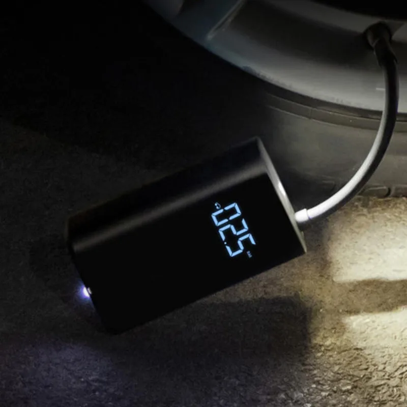 Xiaomi MiJIA велосипедный насос 150PSI 2000mAh микро USB зарядка алюминиевый сплав воздушный