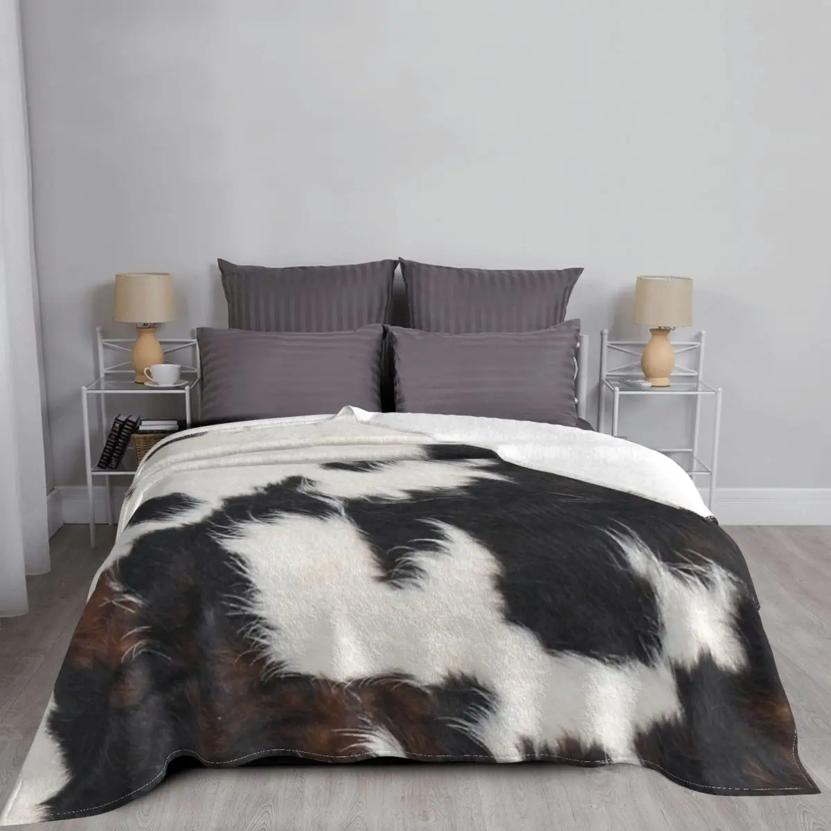 

Manta с подробной кожей для vaca 1650, colcha escandinava, cama a cuadros, muselina Kawaii, pickick