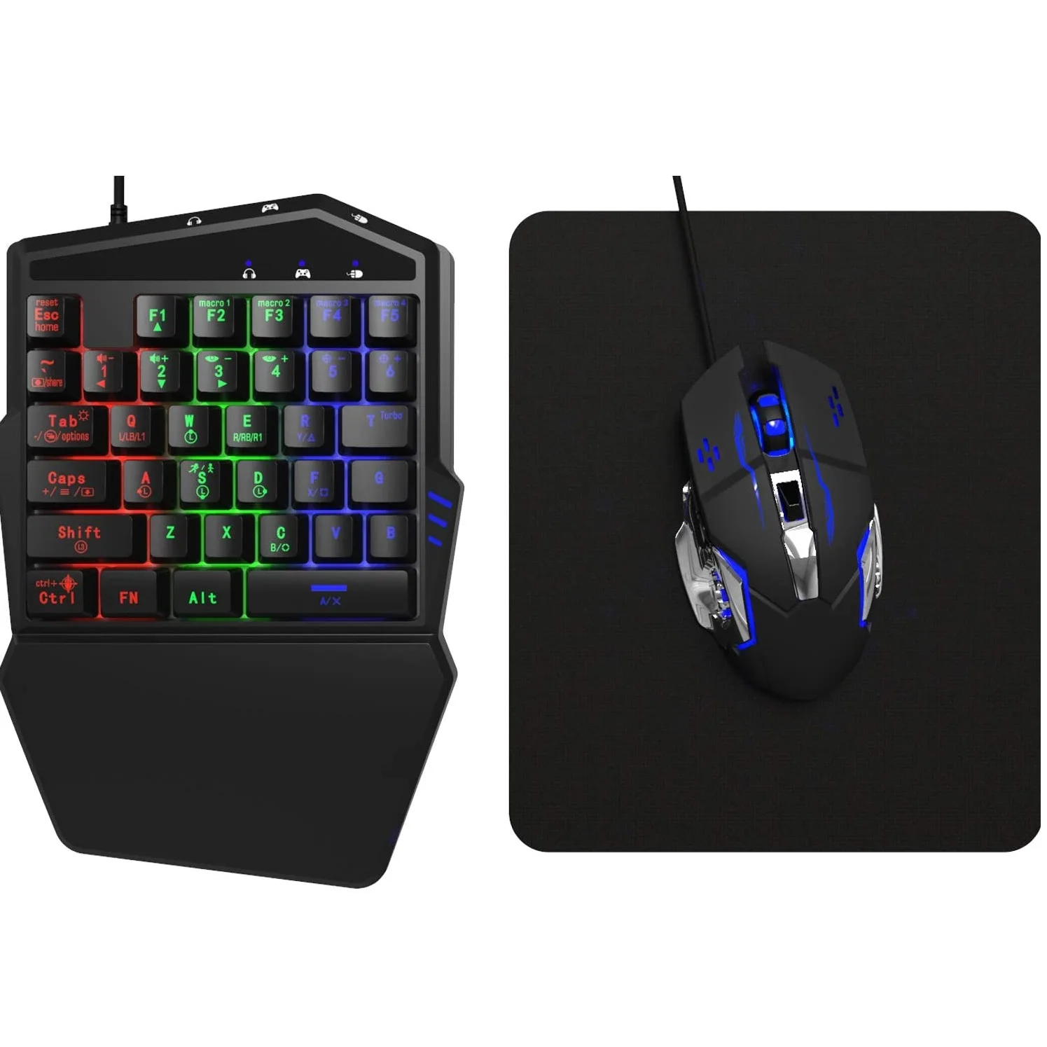 

iFYOO Keyboard and Mouse Converter for PS4/XBOX ONE/Nintendo Switch Console Support Voice Chat For Fortnitee/PUBG/Call of duty