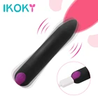 9 см мощный Пуля Вибраторы для женщин Стимулятор клитора вагинальные шарики вибрирующий фаллоимитатор и анальный Штепсель секс-игрушки женский эротический магазин