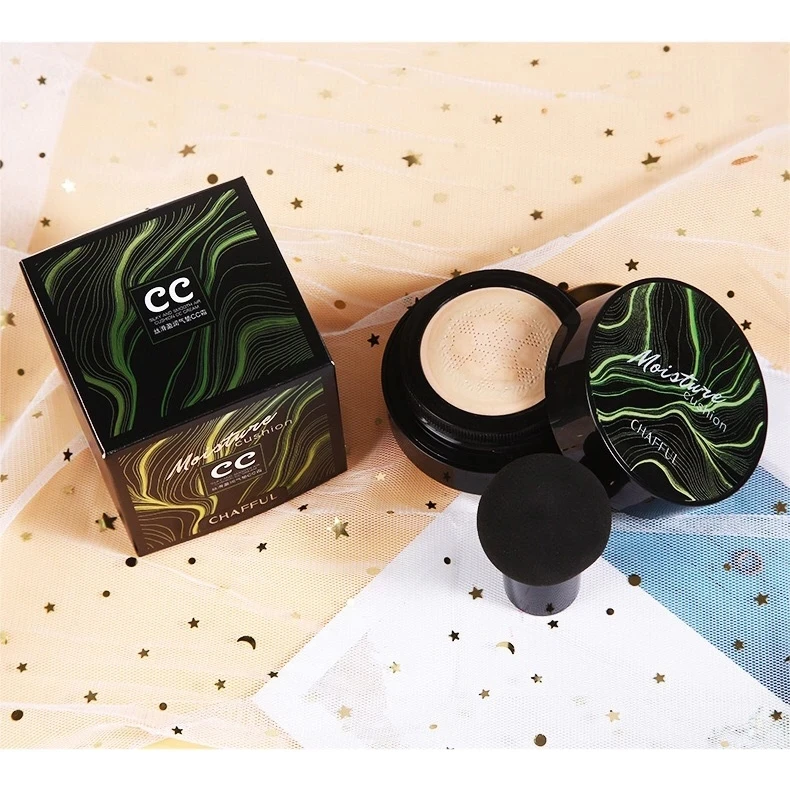BB Cream Mushroom Head Air Cushion Base CC Glow Treatment Cosmetic Oil Control Moisturizing Foundation Face Care Makeup |