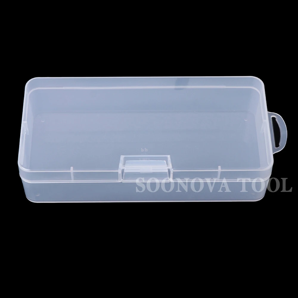 Transparent Plastic Storage Box Multi-Functional IC Parts For Small Component Jewelry Phone Repair Tools | Инструменты