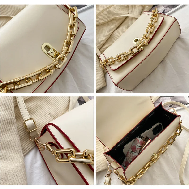 

Brand Luxury Female Strap Shoulder Bag Handbags 2021 Designer Crossbody Bags For Women Pu Leather Flap Armpit Bag Purse Bolso